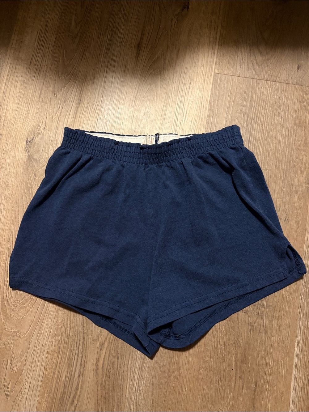 Soffe Navy Elastic Waist Athletic Lounge Shorts